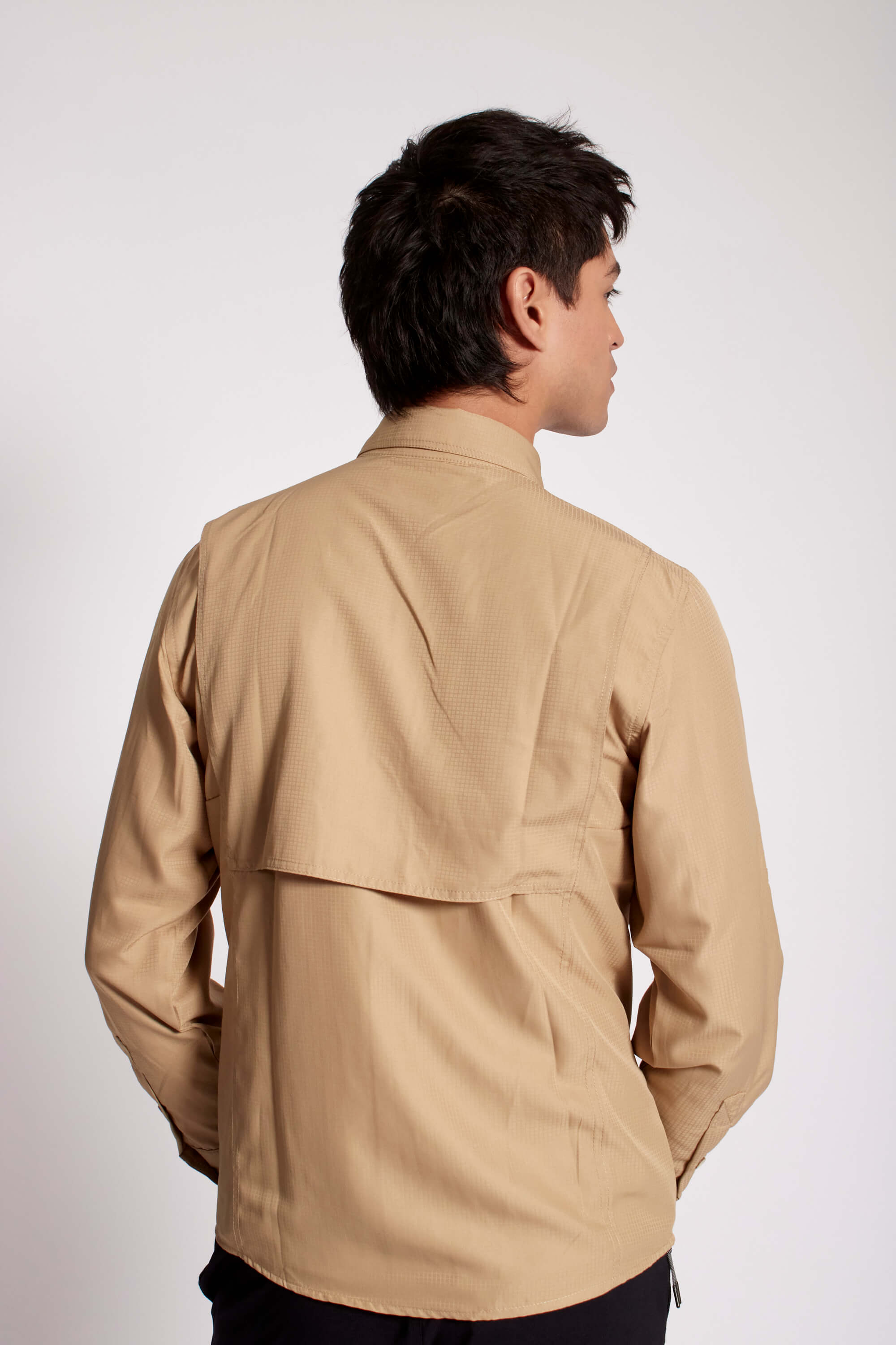 Camisa Exploración Cacao Hombre