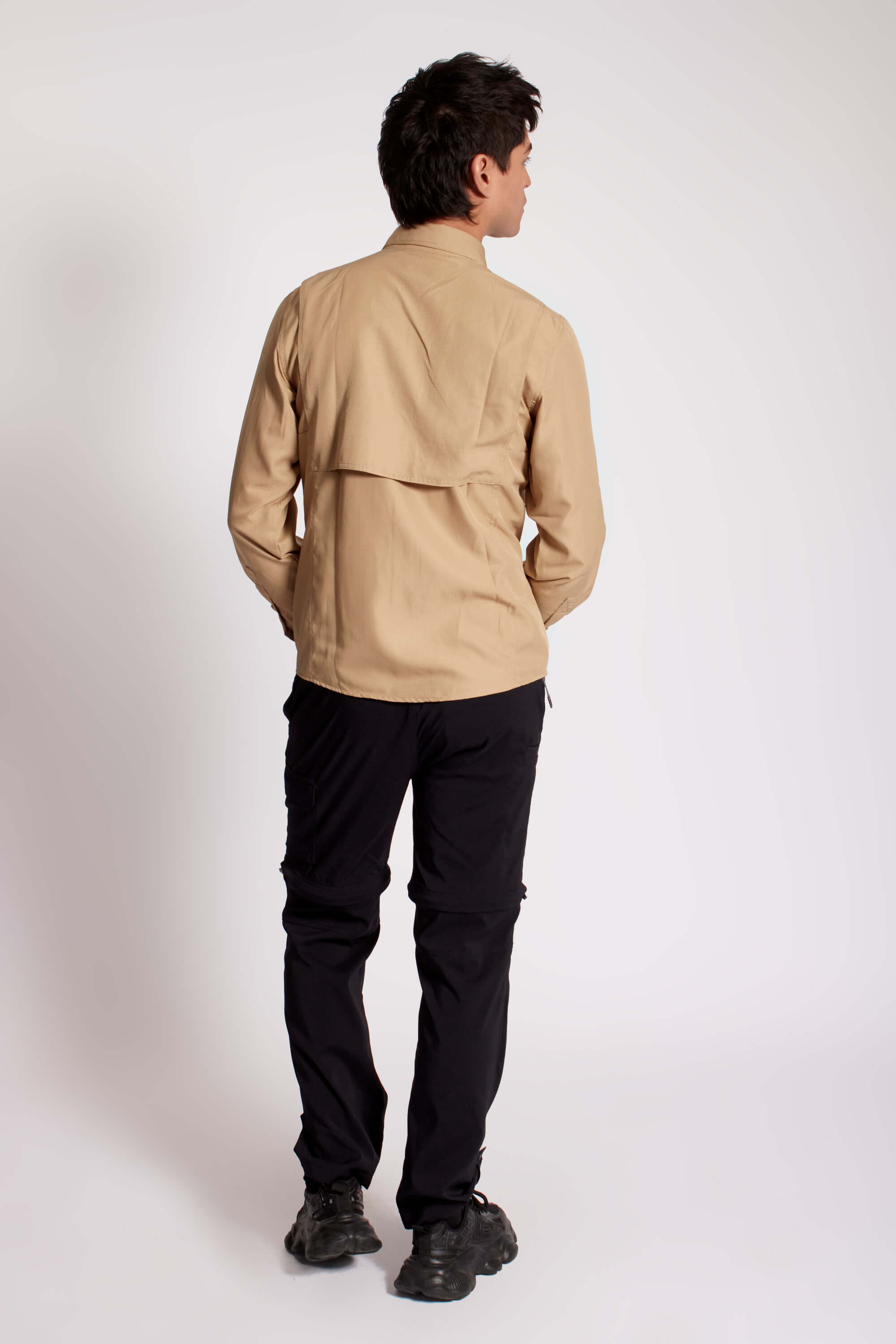 Camisa Exploración Cacao Hombre