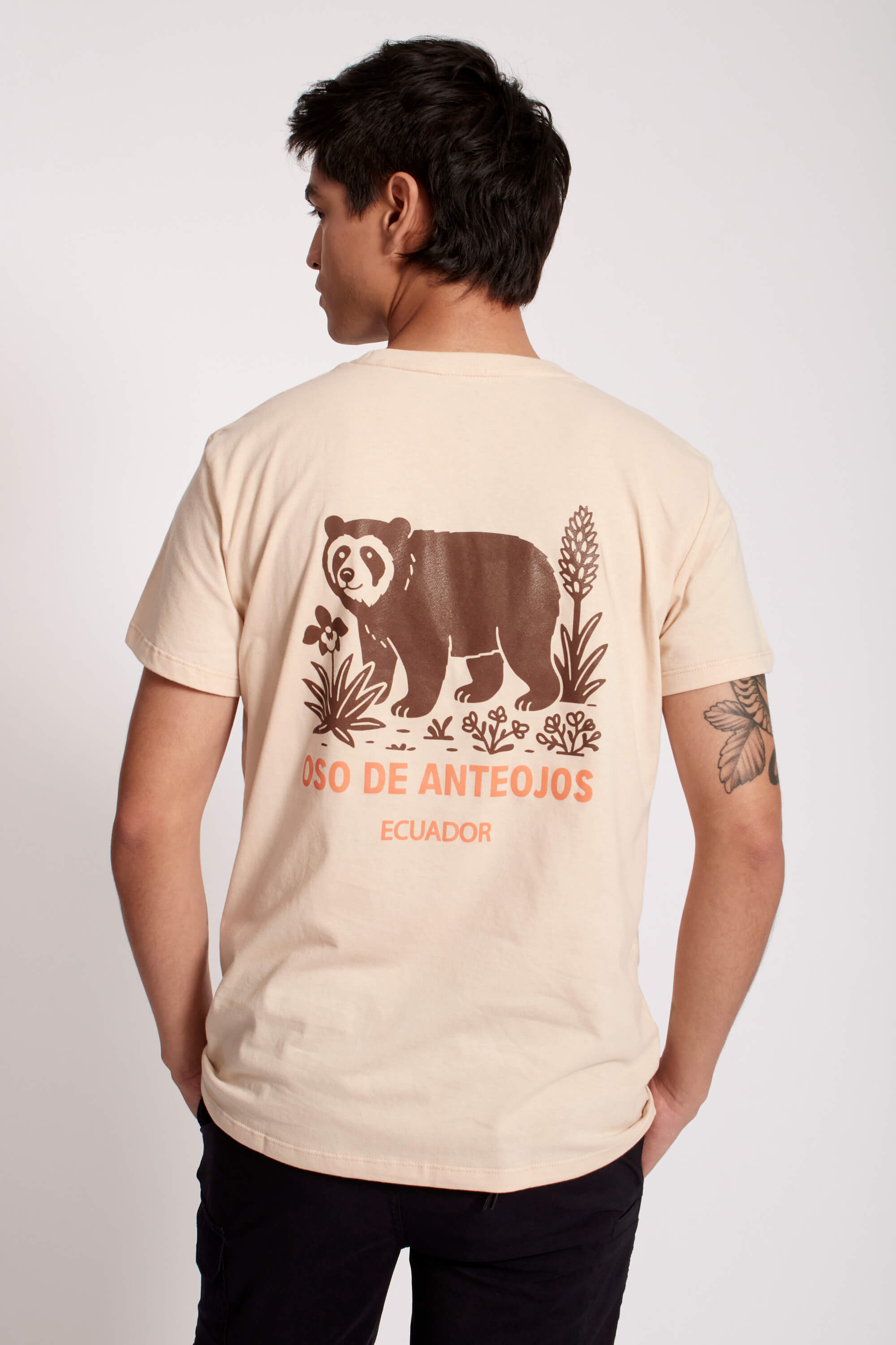 Camiseta Oso de Anteojos Hombre