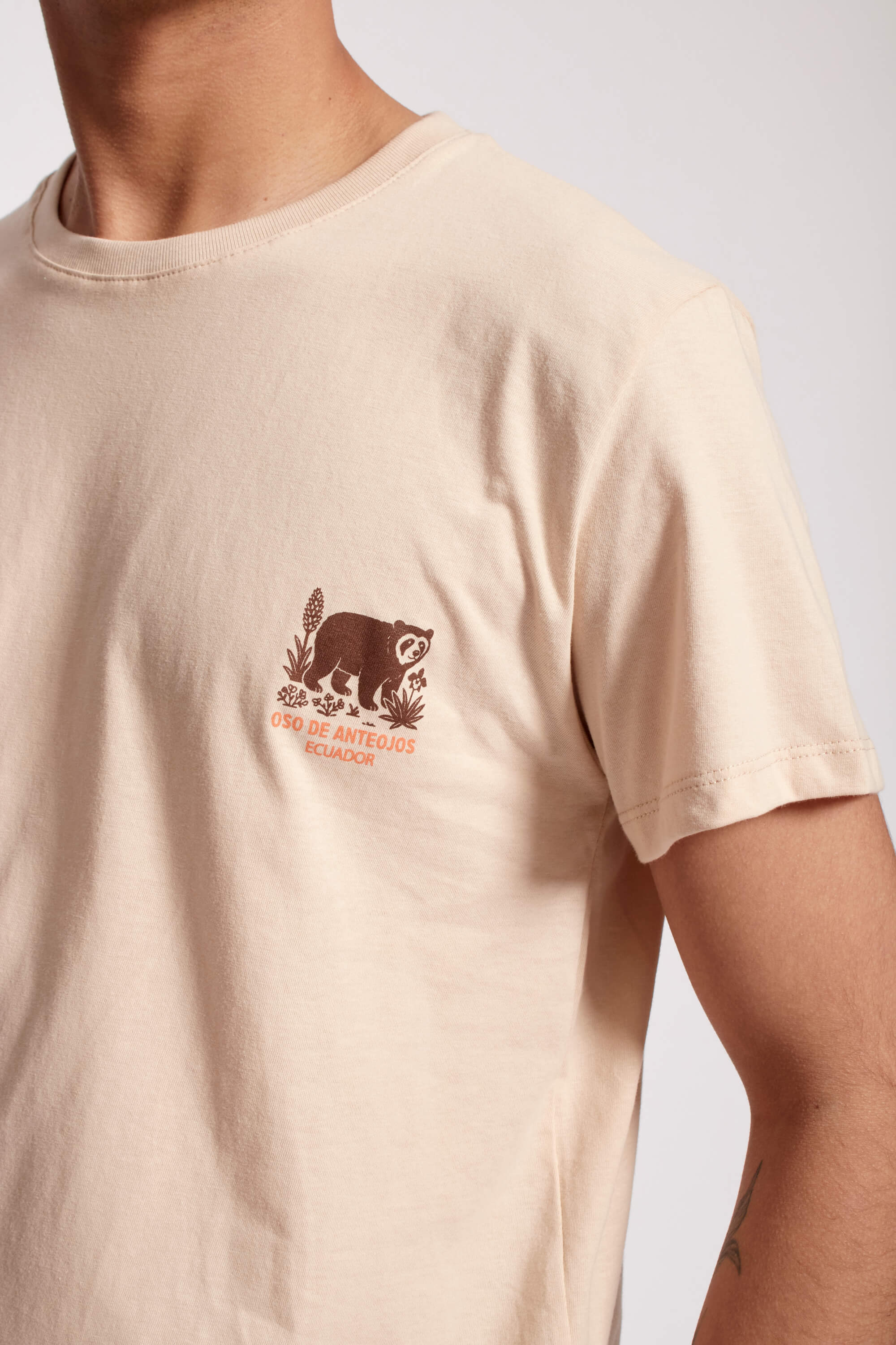 Camiseta Oso de Anteojos Hombre