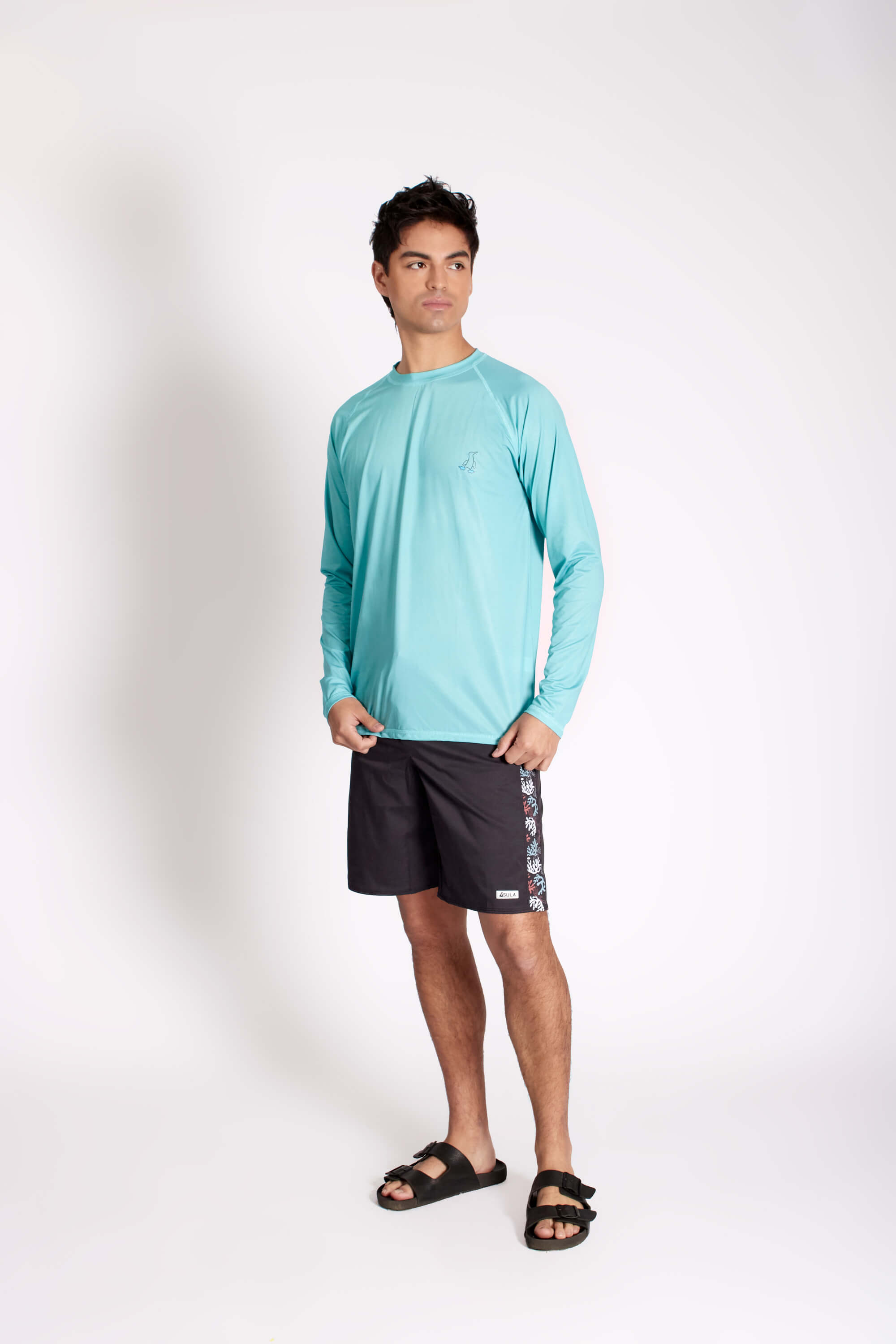 Pantaloneta de Baño Coral